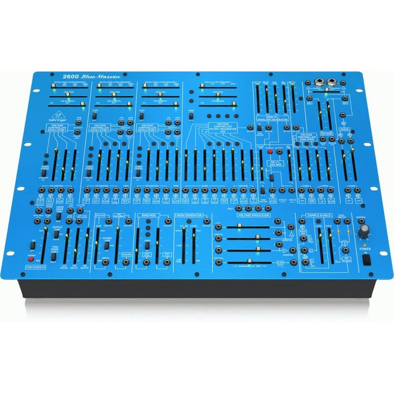 Behringer 2600 Blue Marvin Analog Synth 8ru - Image 4