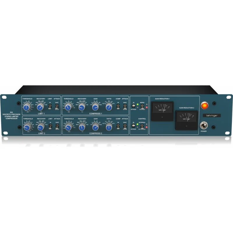 Behringer 369 2 Channel Stereo Compressor & Limiter - Image 3