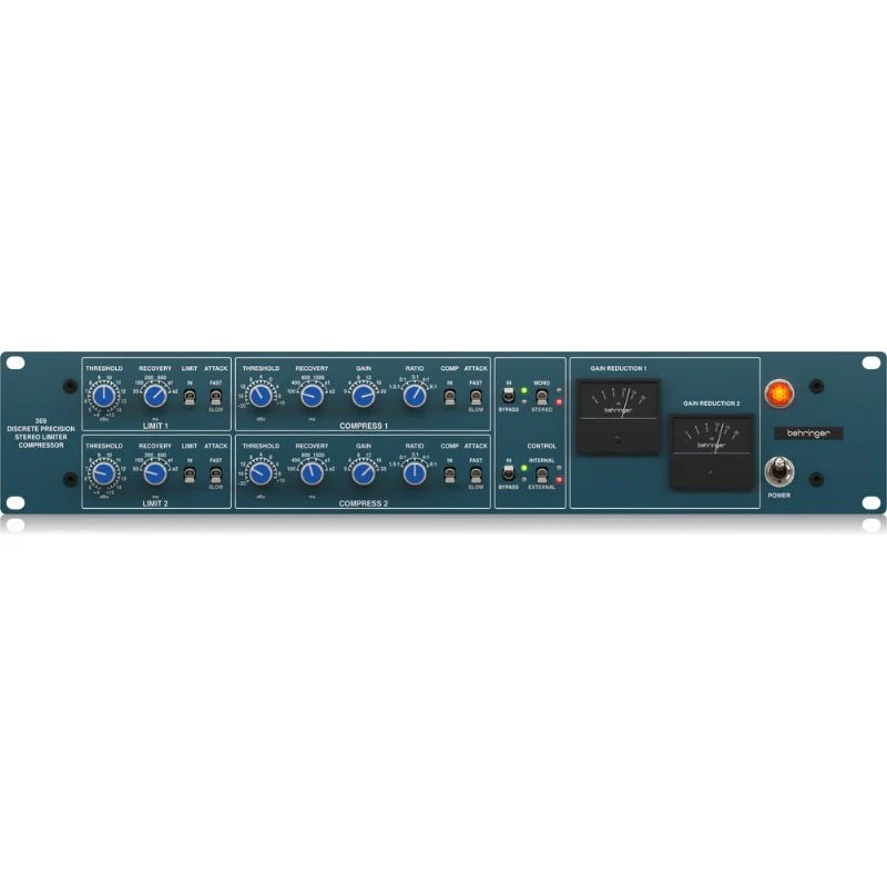 Behringer 369 2 Channel Stereo Compressor & Limiter - Image 5