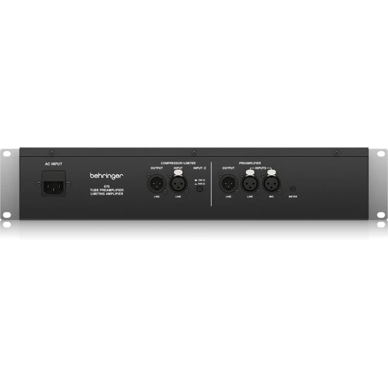 Behringer 676 Classic Vacuum Tube Preamplifer - Image 2