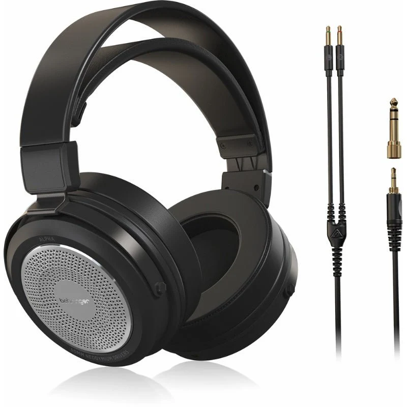 Behringer Alpha Retro Style Open Back Headphones - Image 3