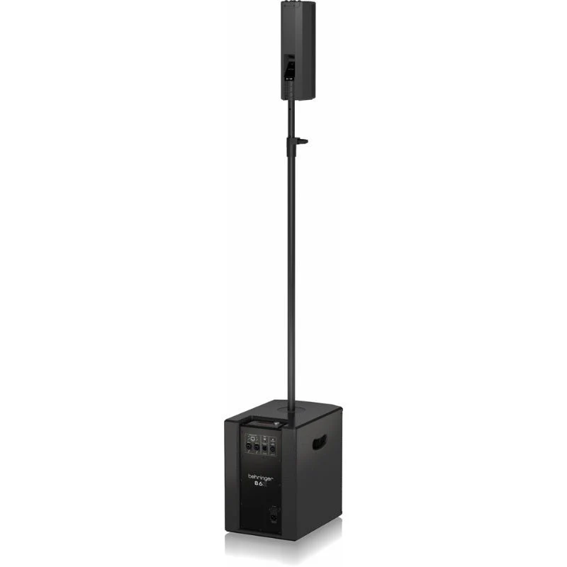 Behringer B6X 800W Column Speaker w/ Built-in 4Ch Digital Mixer & Bluetooth Audio - Image 2