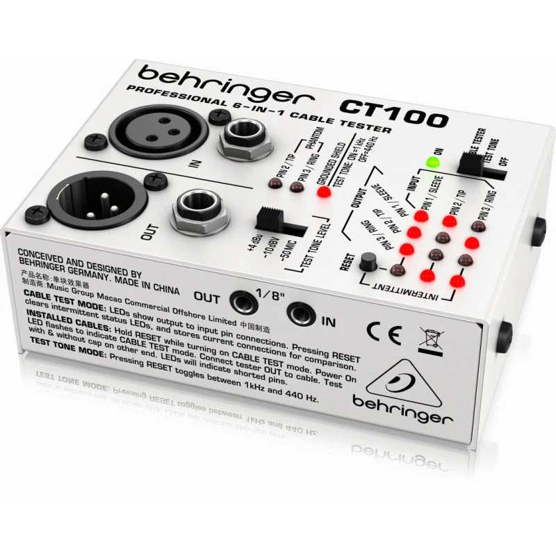 Behringer CT100 Cable Tester - Image 2