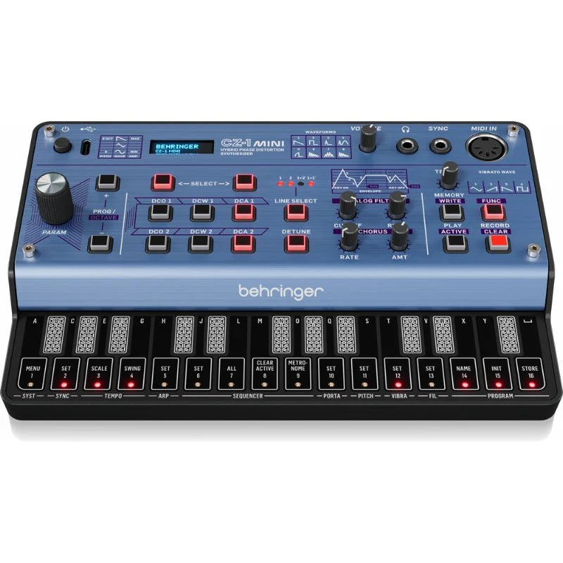 Behringer CZ-1 Mini 3-Voice Hybrid Phase Distortion Synthesizer - Image 5