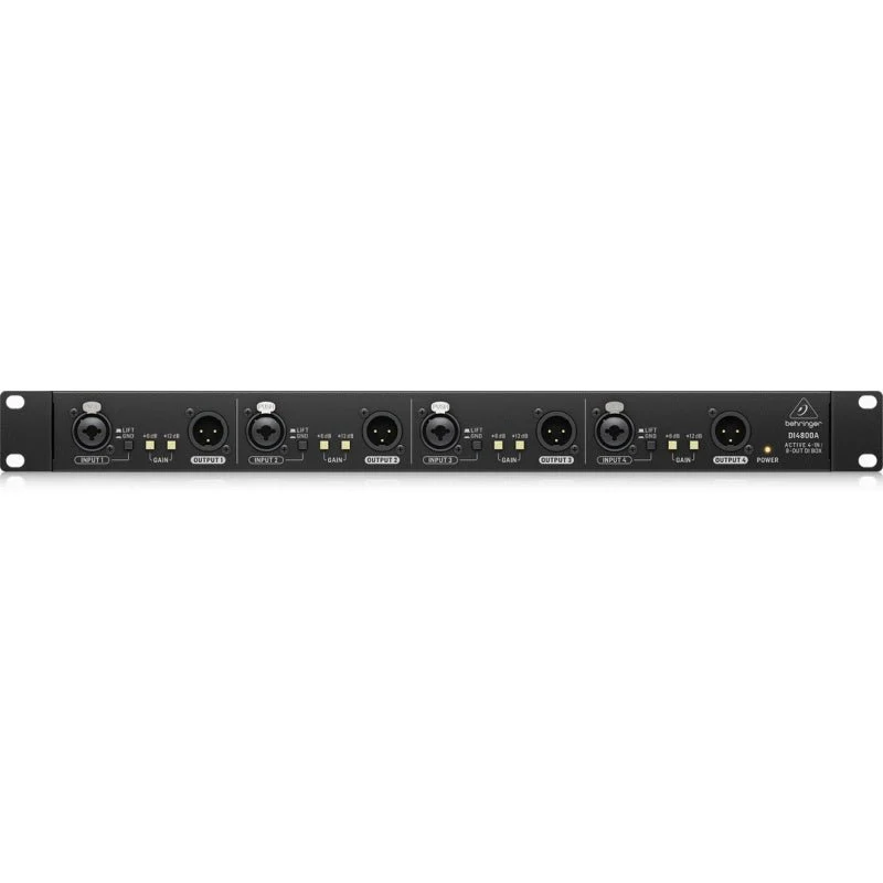 Behringer Di4800a 4ch Active Di Booster Line Iso