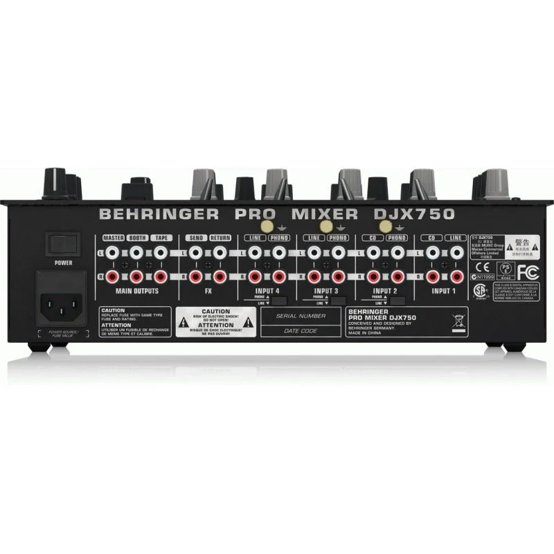 Behringer Djx750 Pro Dj Mixer - Image 4