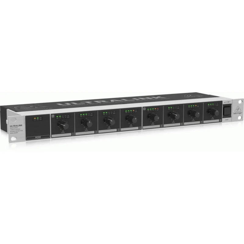 Behringer Ds2800 2 in 8 Out Distribution Splitter - Image 3