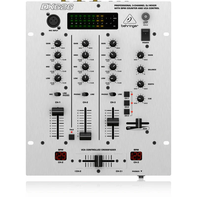 Behringer DX626 Pro DJ Mixer - Image 3