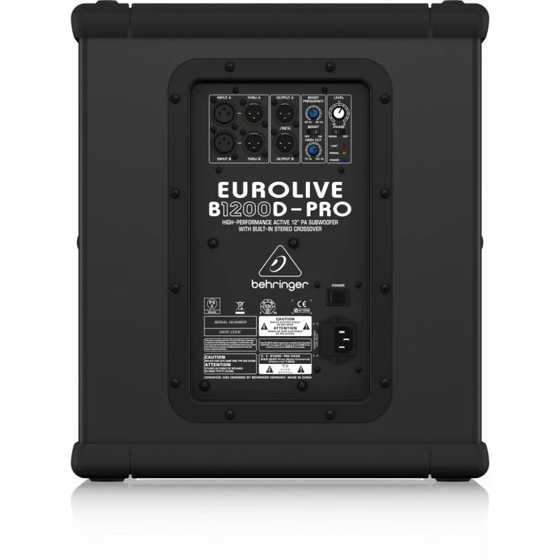 Behringer Eurolive B1200d Active Pro Subwoofer - Image 4