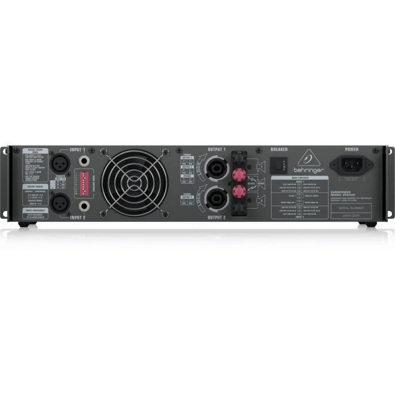 Behringer Europower Ep2000 Pa Amplifier - Image 4