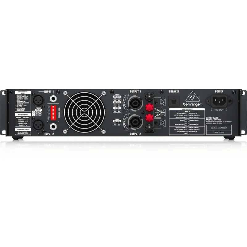 Behringer Europower Ep4000 Pa Amplifier - Image 4