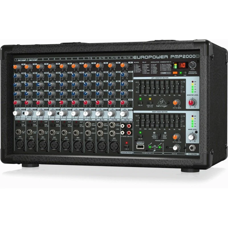Behringer Europower Pmp2000d Pwred Mixer