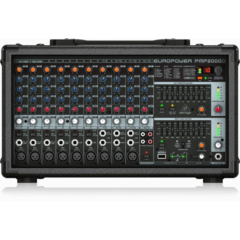 Behringer Europower Pmp2000d Pwred Mixer - Image 2