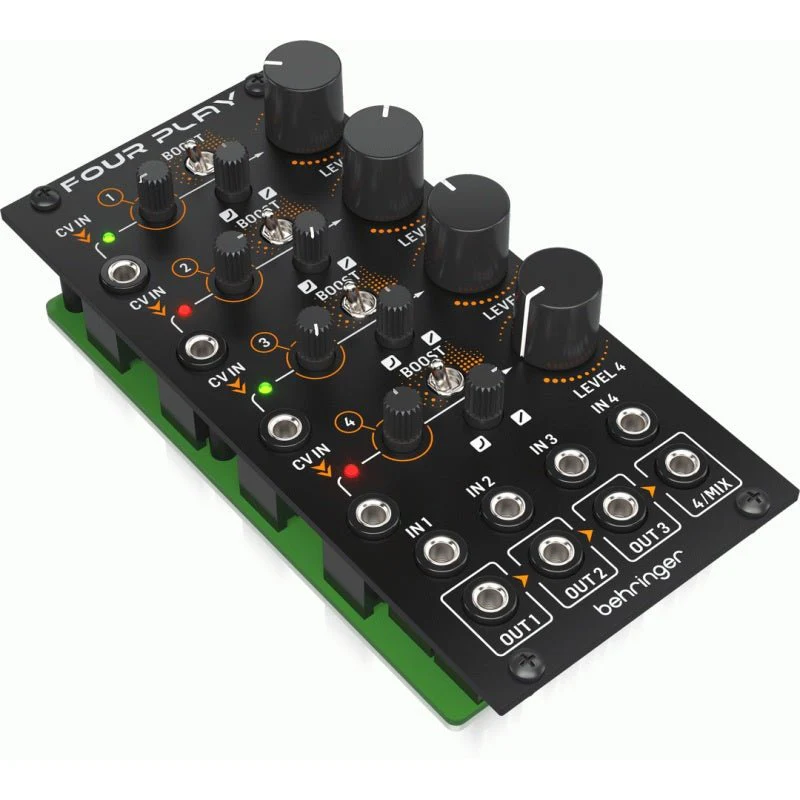 Behringer Four Play Quad Volt Controlled Amplifiers and Mixer Module for Eurorack - Image 2