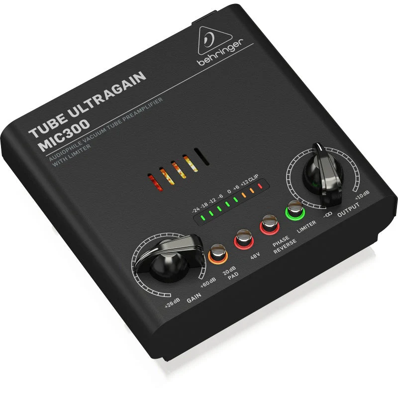 Behringer MIC300 Tube Preamp with Limiter - Image 2