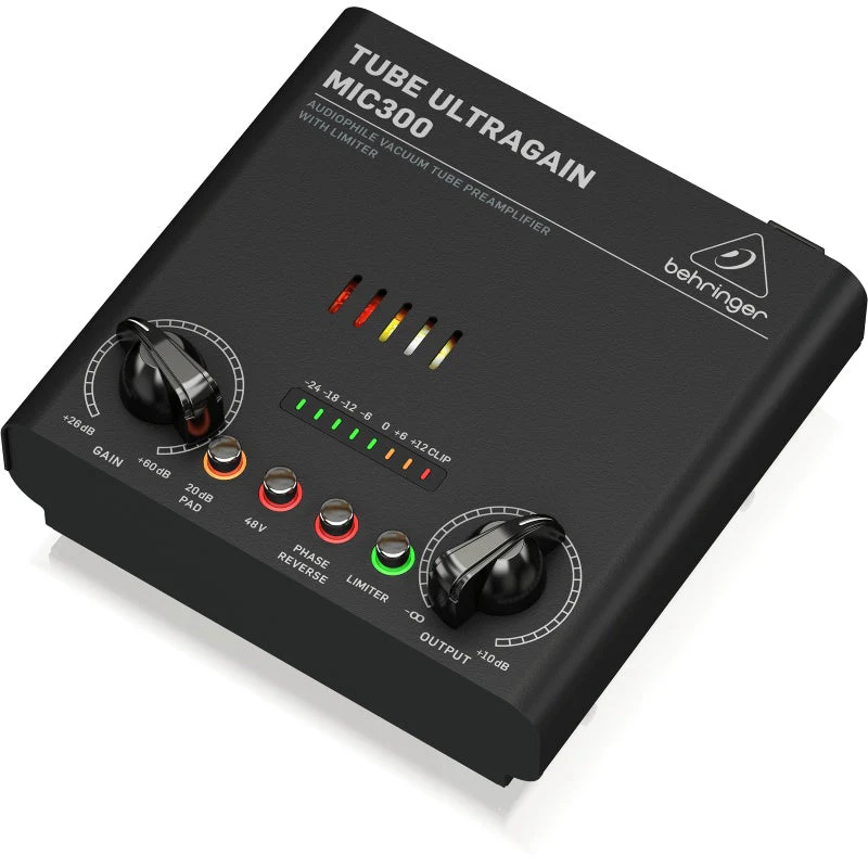 Behringer MIC300 Tube Preamp with Limiter - Image 3