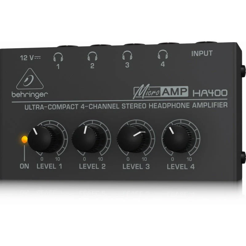 Behringer Microamp HA400 Headphone Amp - Image 3