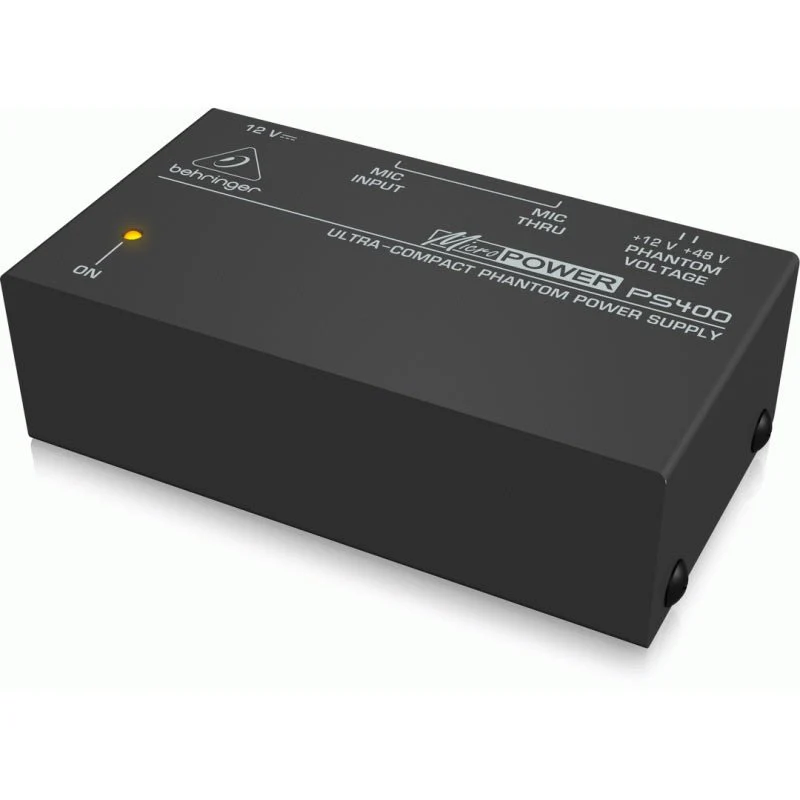 Behringer Micropower Ps400 Phantom Supply Preamp