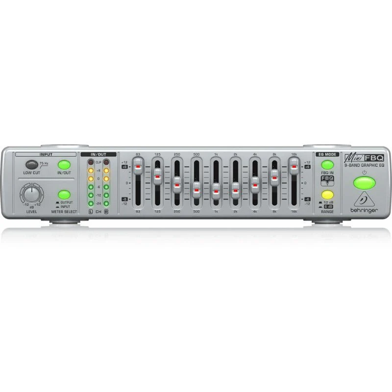 Behringer Minifbq Fbq800 Graphic Eq with Fbq