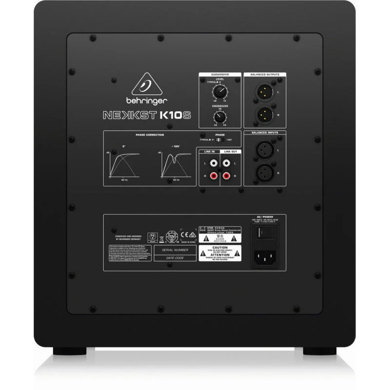 Behringer Nekkst K10s Studio Sub Monitor - Image 4
