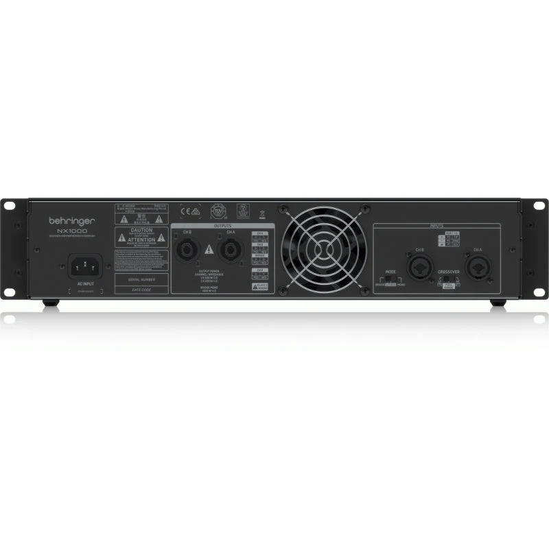 Behringer Nx1000 Power Amplifier W/smartsense - Image 4