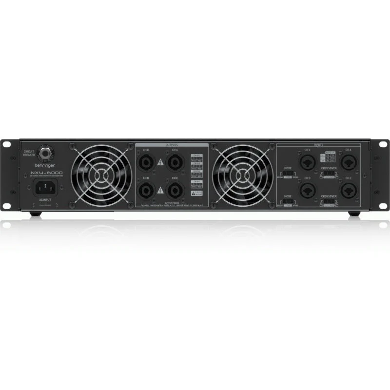 Behringer Nx4-6000 Power Amplifier W/smartsense - Image 4