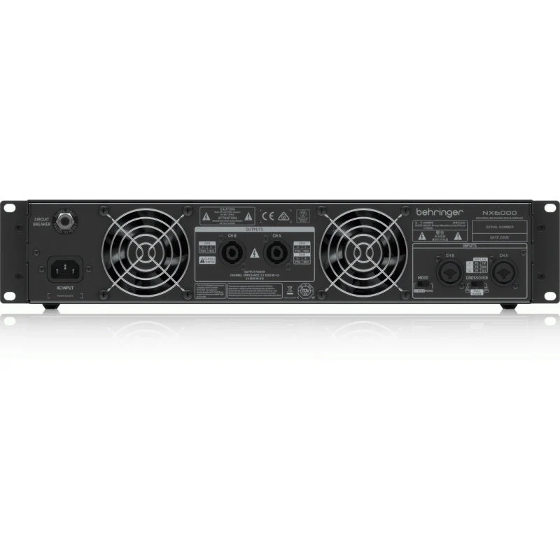 Behringer Nx6000 Power Amplifier W/smartsense - Image 4
