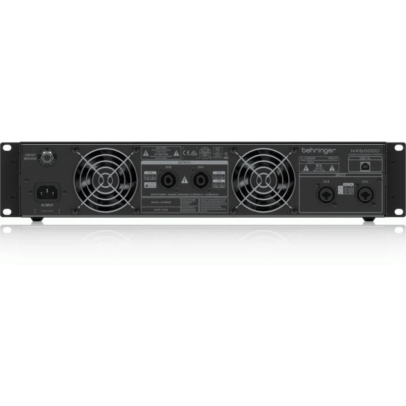 Behringer Nx6000d Power Amplifier W/smartsense - Image 4