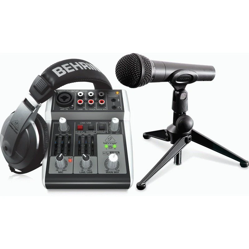 Behringer Podcastudio 2 Usb Recording Package