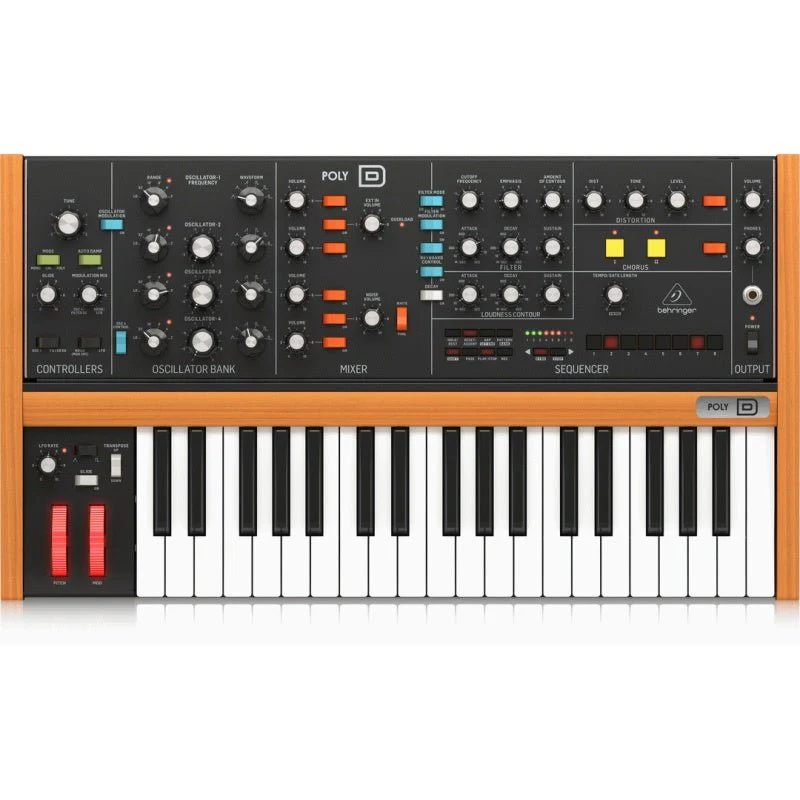 Behringer Poly D 37 Key Analog Synth - Image 2