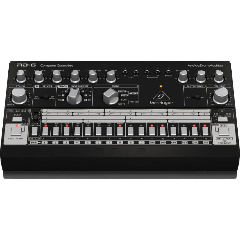 Behringer RD6 Bk Analog Drum Machine - Image 4