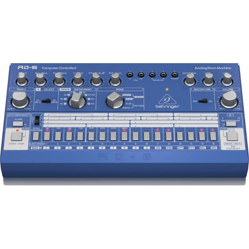 Behringer RD6 Bu Analog Drum Machine - Image 4