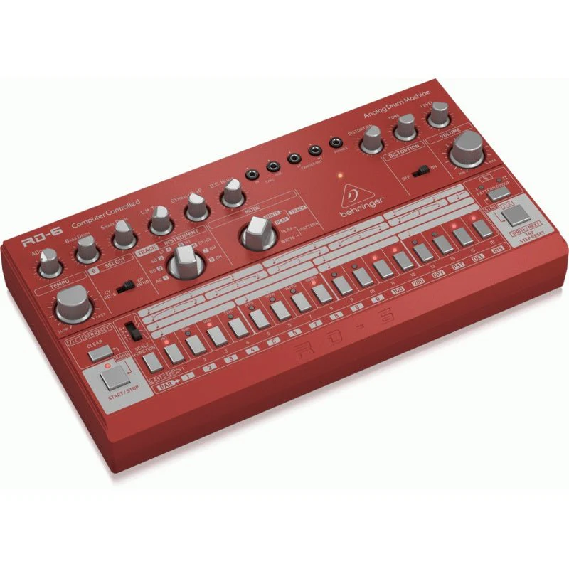 Behringer RD6 Rd Analog Drum Machine - Image 2