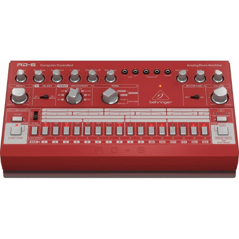 Behringer RD6 Rd Analog Drum Machine - Image 4
