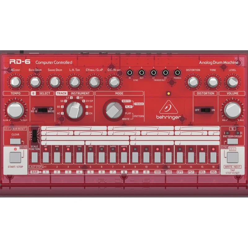 Behringer RD6 Sb Analog Drum Machine