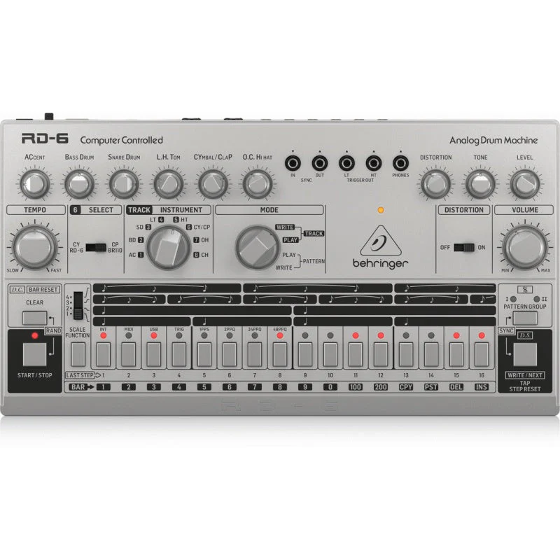 Behringer RD6 Sr Analog Drum Machine