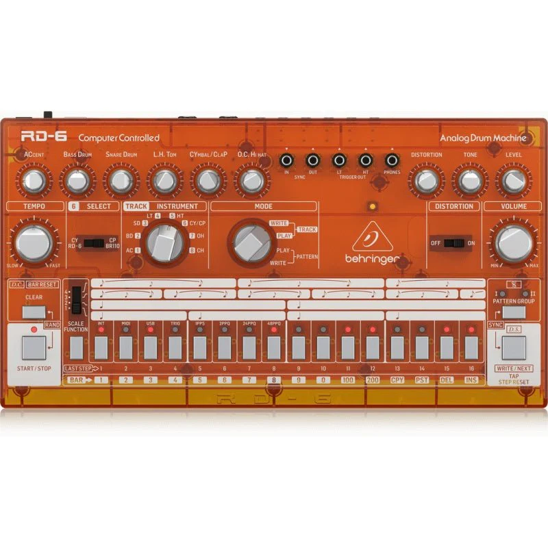 Behringer RD6 Tg Analog Drum Machine