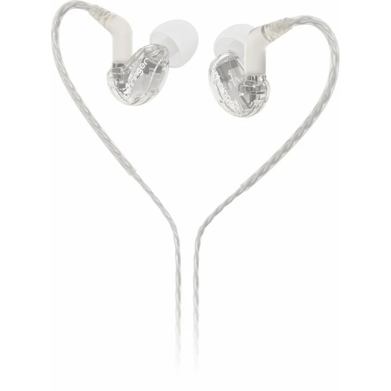 Behringer SD251-CL Pro In-Ear IEM Studio Earphones (Clear) - Image 2