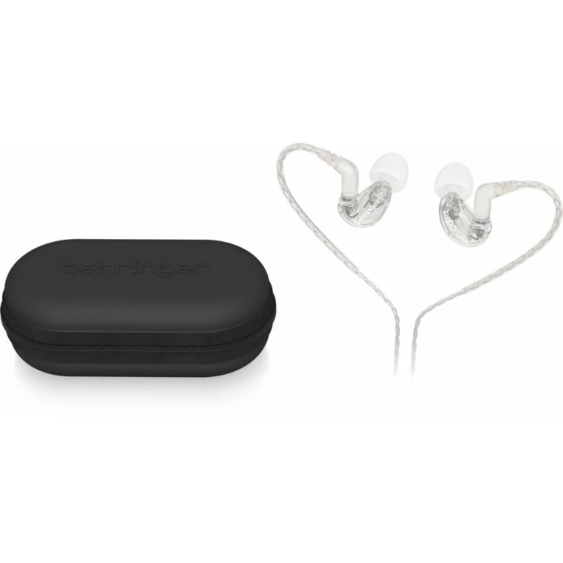 Behringer SD251-CL Pro In-Ear IEM Studio Earphones (Clear) - Image 3