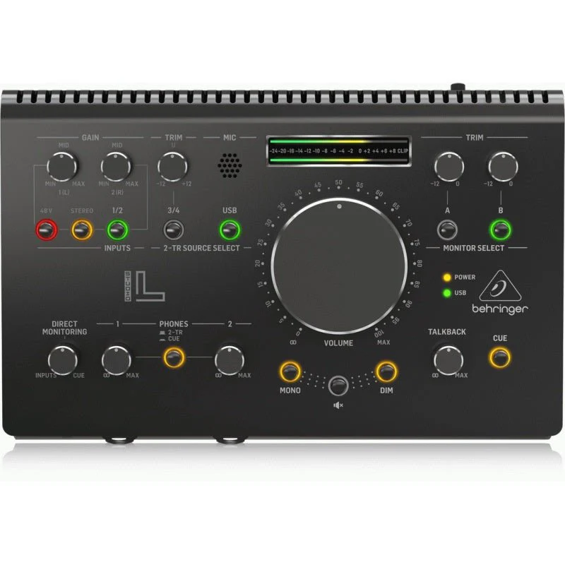 Behringer Studio L Usb Interface W/ Mon Control