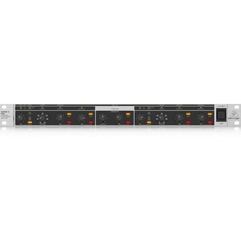 Behringer Super-X Pro CX2310 V2 Stereo 2-Way / Mono 3-Way Crossover w/ Subwoofer Output - Image 2