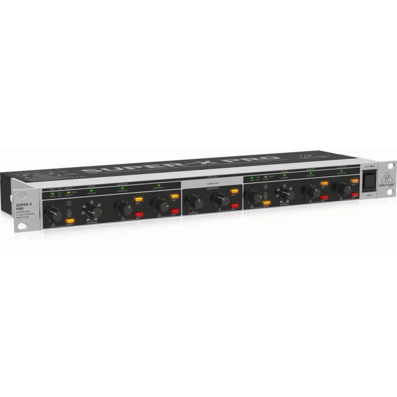 Behringer Super-X Pro CX2310 V2 Stereo 2-Way / Mono 3-Way Crossover w/ Subwoofer Output - Image 3