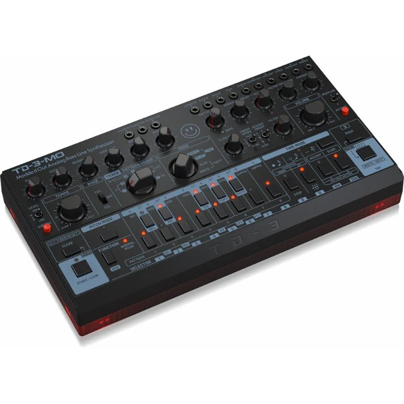 Behringer TD3 MO AM Modded Out Analog Bass Synthesizer (Black)