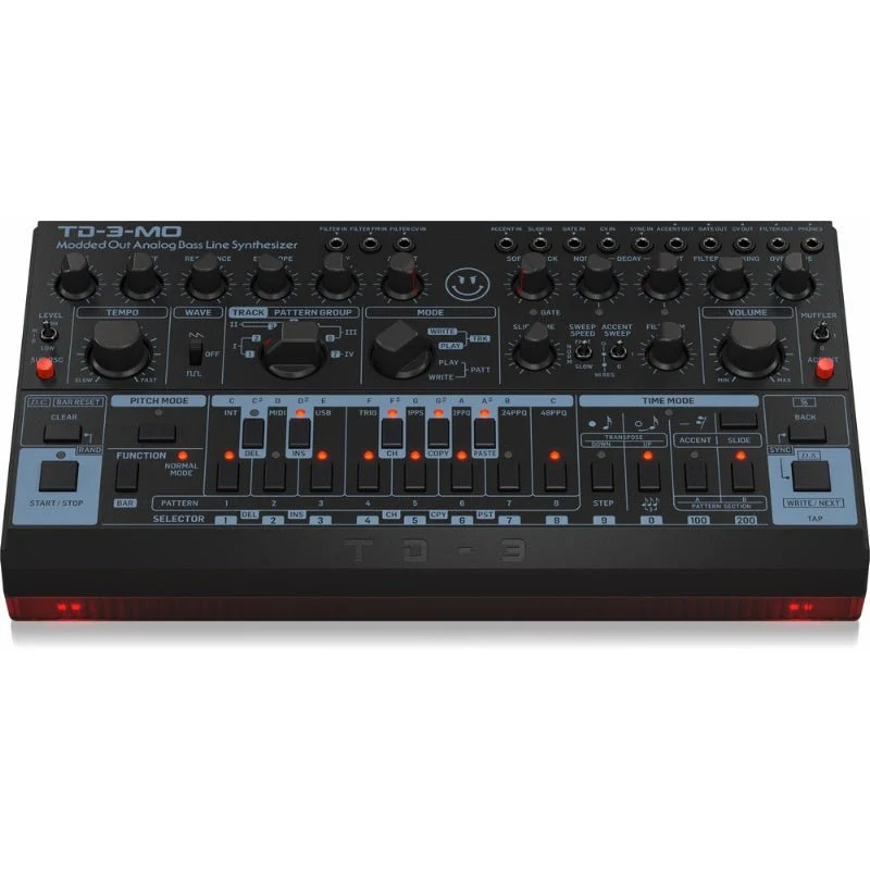 Behringer TD3 MO AM Modded Out Analog Bass Synthesizer (Black) - Image 4