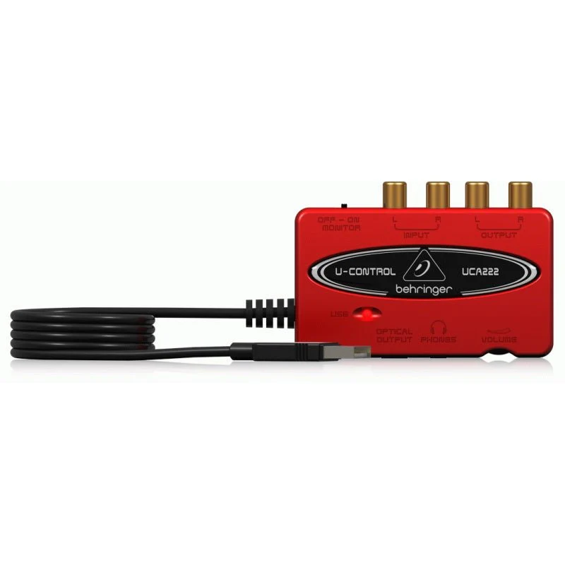 Behringer U-Control UCA222 USB Audio Interface - Image 2