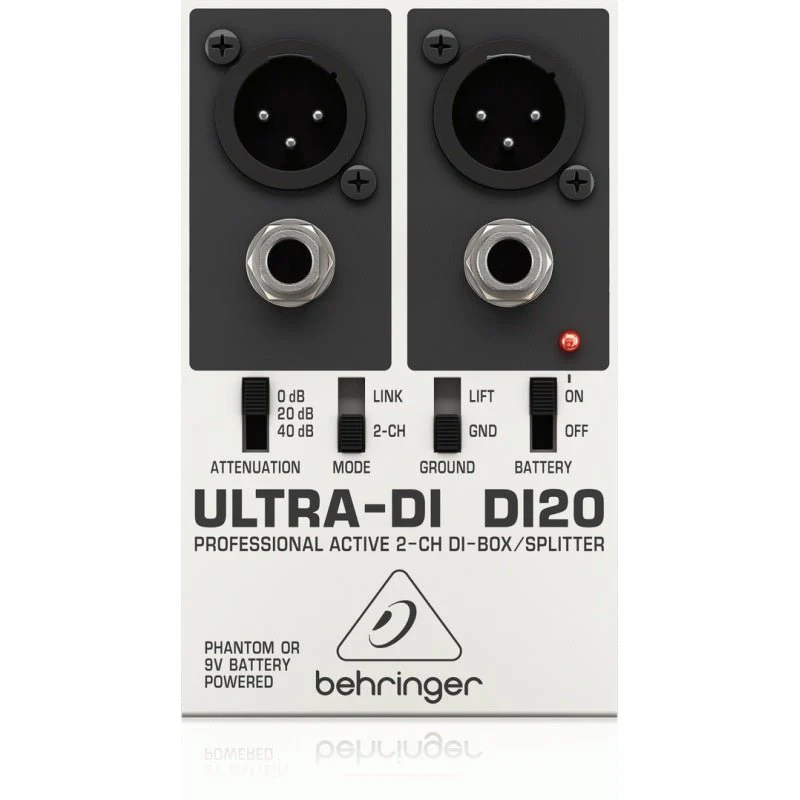 Behringer Ultra-DI DI20 2-Channel DI-Box/Splitter - Image 2