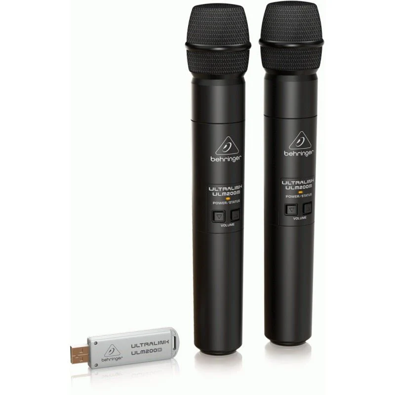 Behringer Ultralink ULM202USB 2.4G Dual Wireless Mic System - Image 3