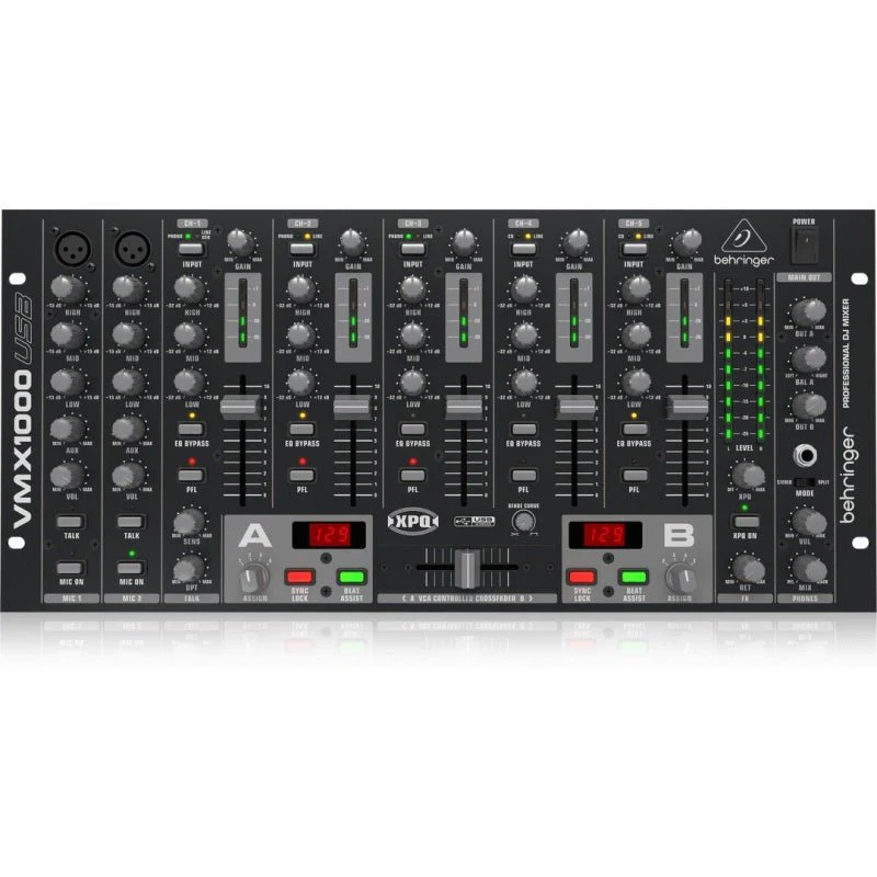Behringer VMX1000USB Pro DJ Mixer - Image 2