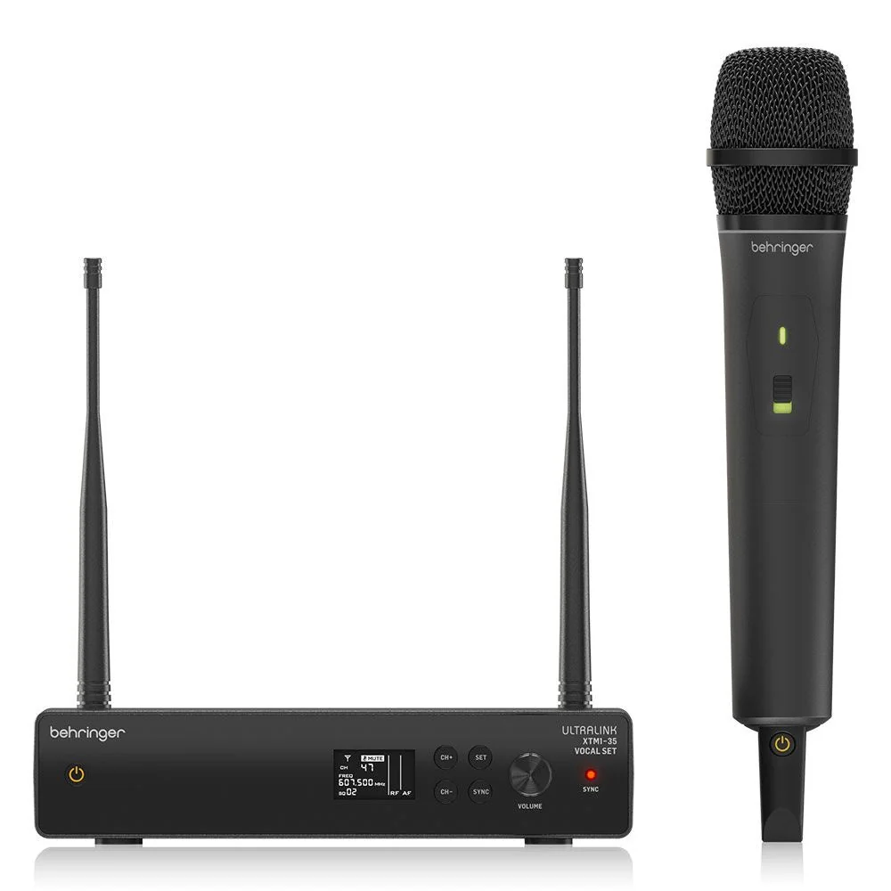 Behringer XTM1-35 Single UHF Wireless Mic Kit (584-608MHz)