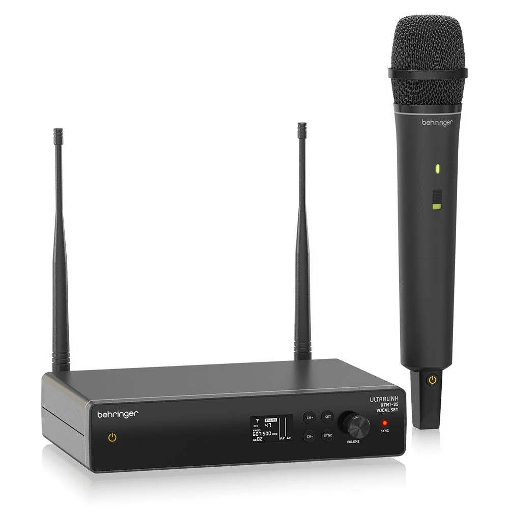 Behringer XTM1-35 Single UHF Wireless Mic Kit (584-608MHz) - Image 3